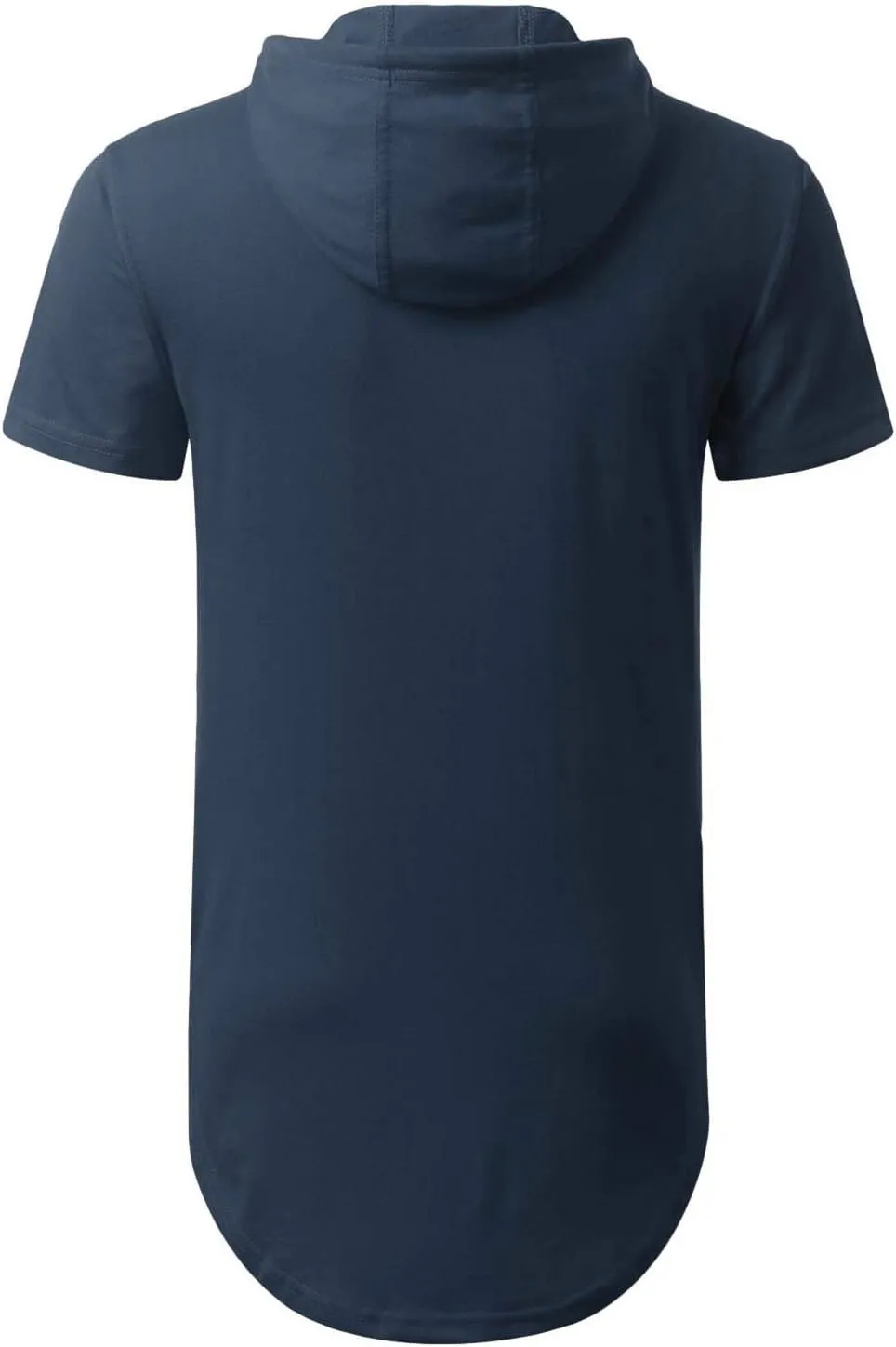 Aiyino Men's S-5X Short Sleeve Fashion Athletic Hoodies Sport Sweatshirt Hip Hop Pullover
