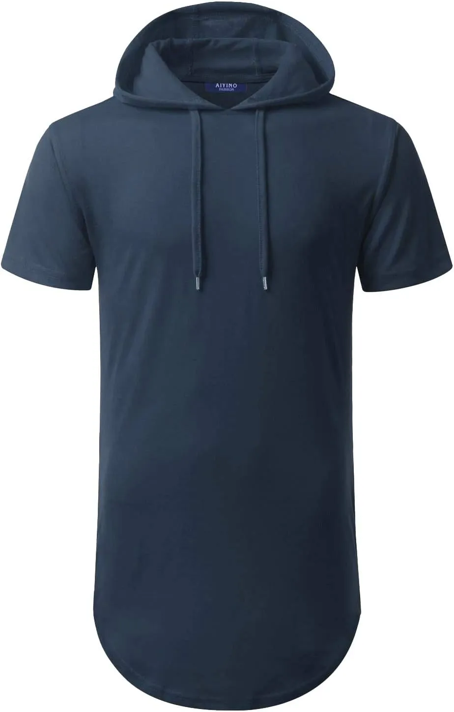 Aiyino Men's S-5X Short Sleeve Fashion Athletic Hoodies Sport Sweatshirt Hip Hop Pullover