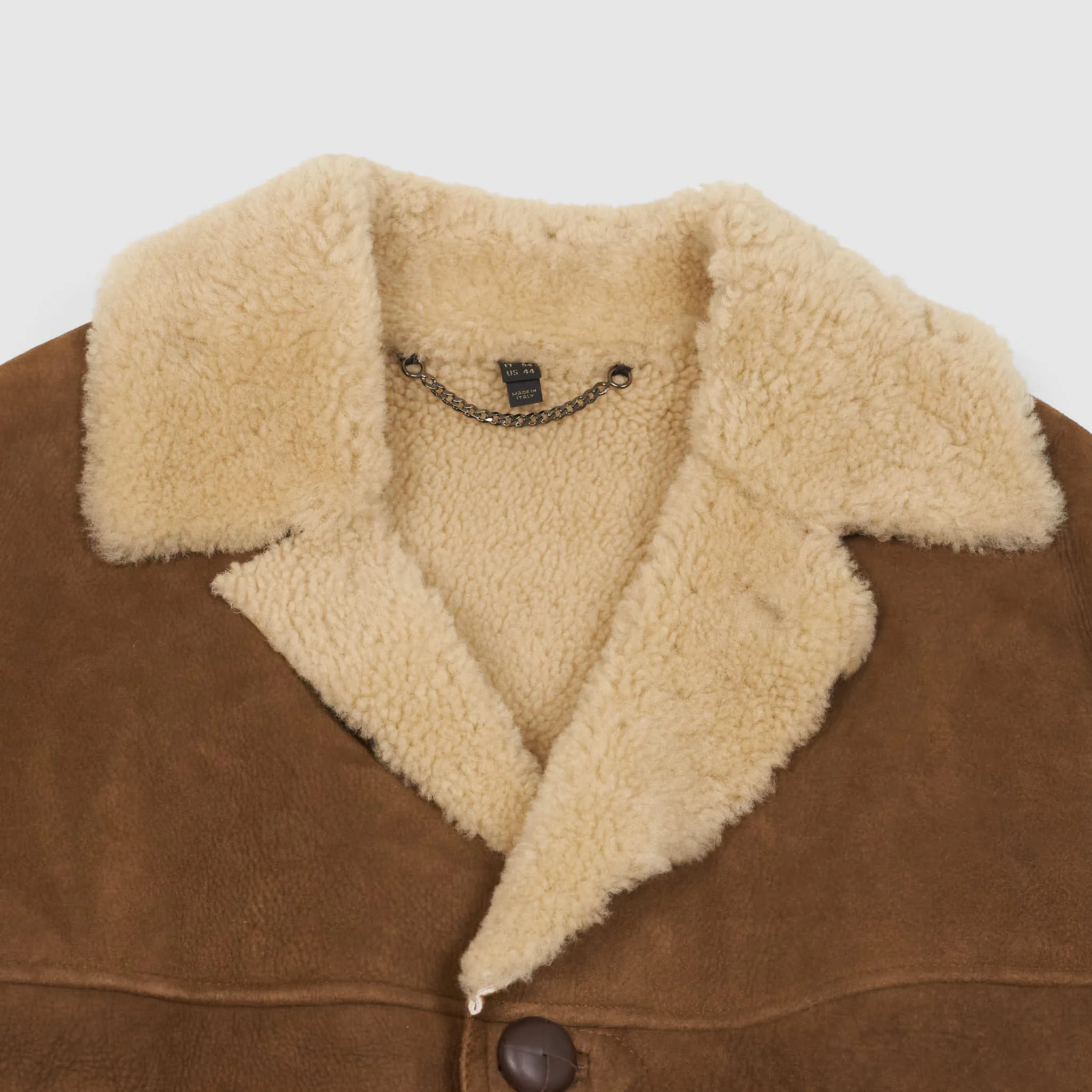 Belstaff Shearling Leather Coat