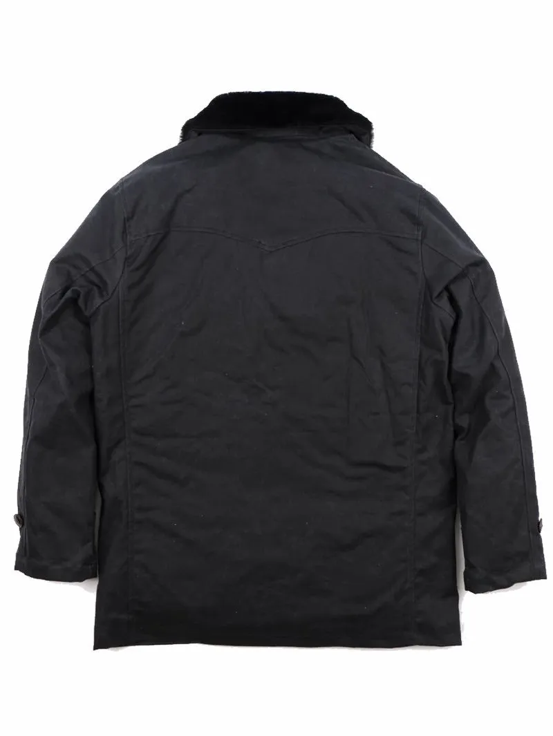 Freenote Cloth Tollgate Waxed Canvas Black