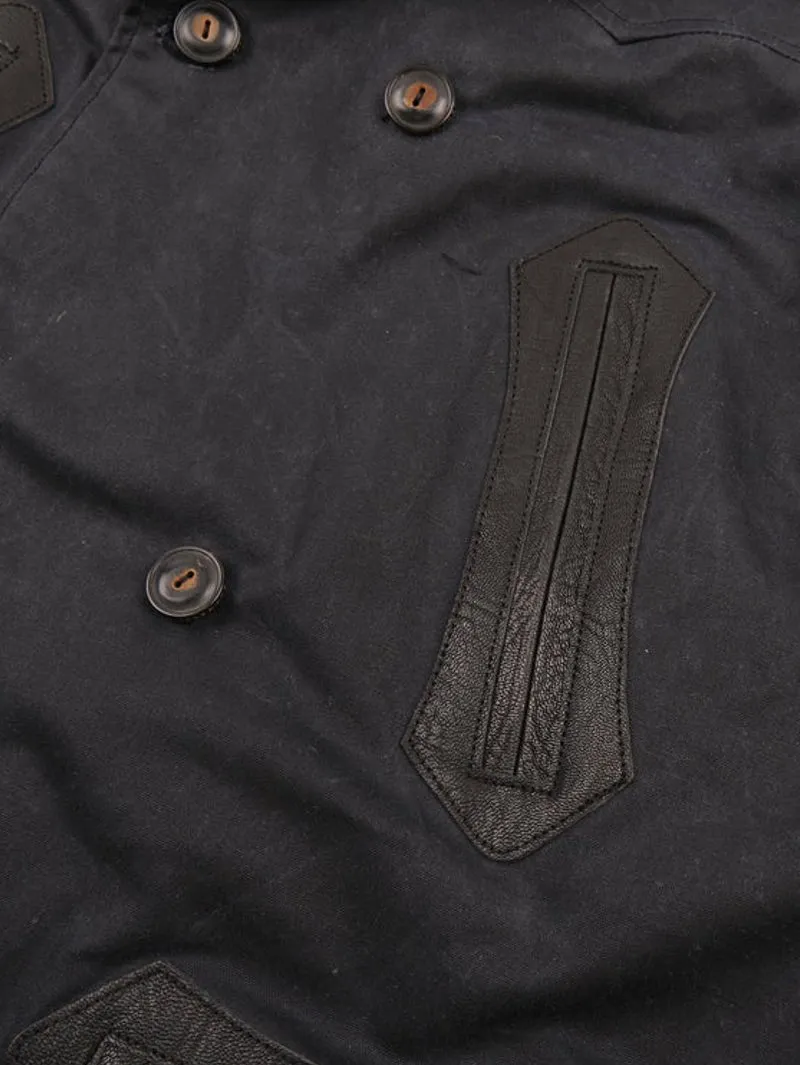 Freenote Cloth Tollgate Waxed Canvas Black