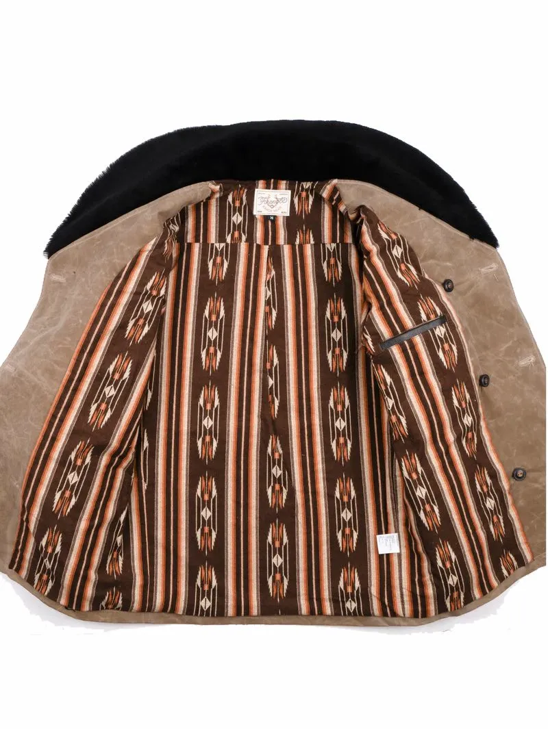 Freenote Cloth Tollgate Waxed Canvas Tobacco