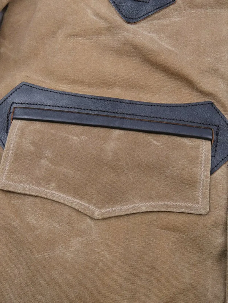 Freenote Cloth Tollgate Waxed Canvas Tobacco