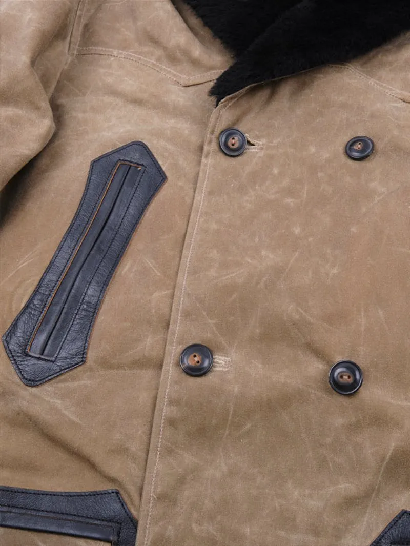 Freenote Cloth Tollgate Waxed Canvas Tobacco