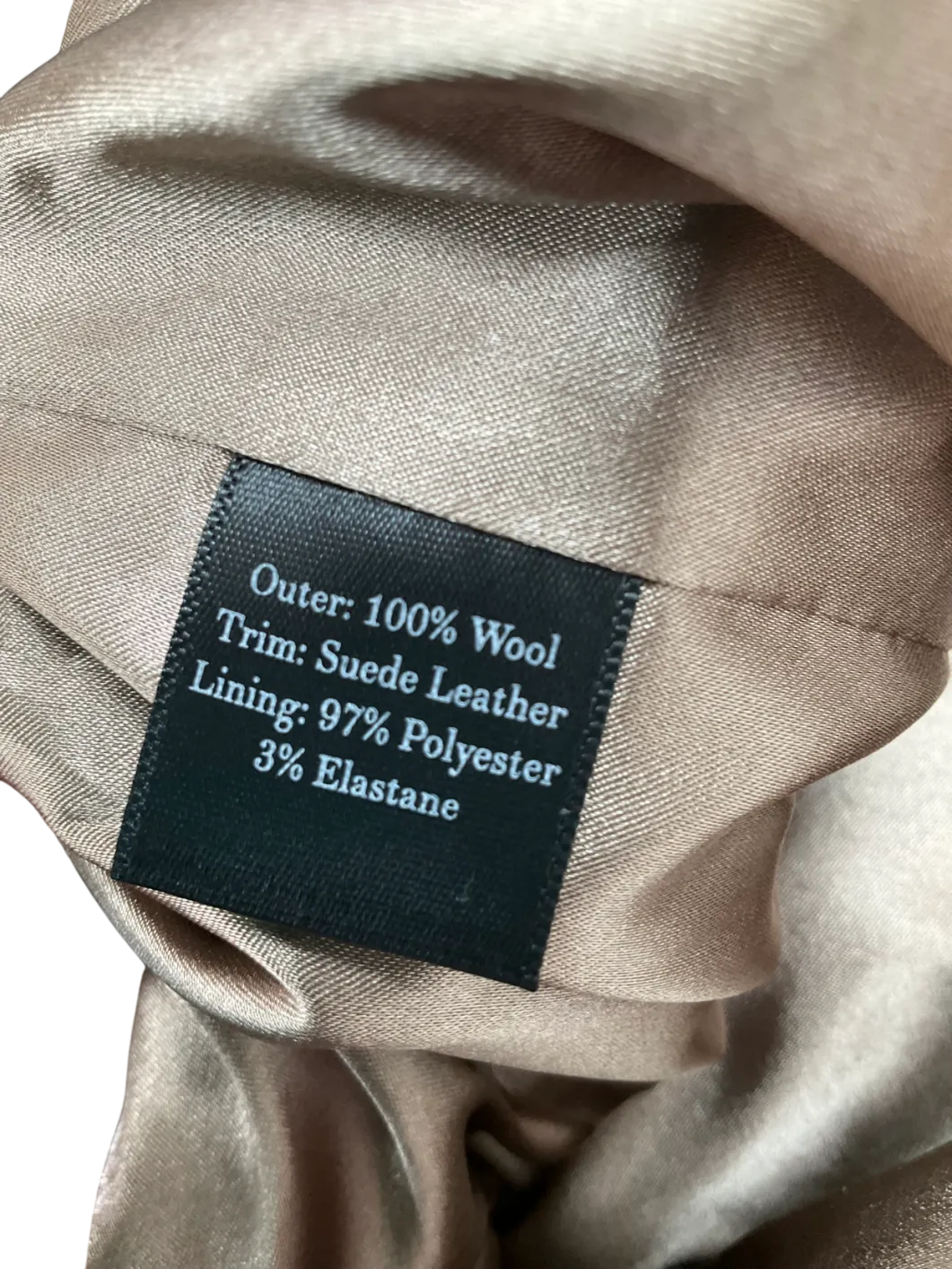 Holland Cooper Brown Double Breasted  Herringbone Blazer UK 8