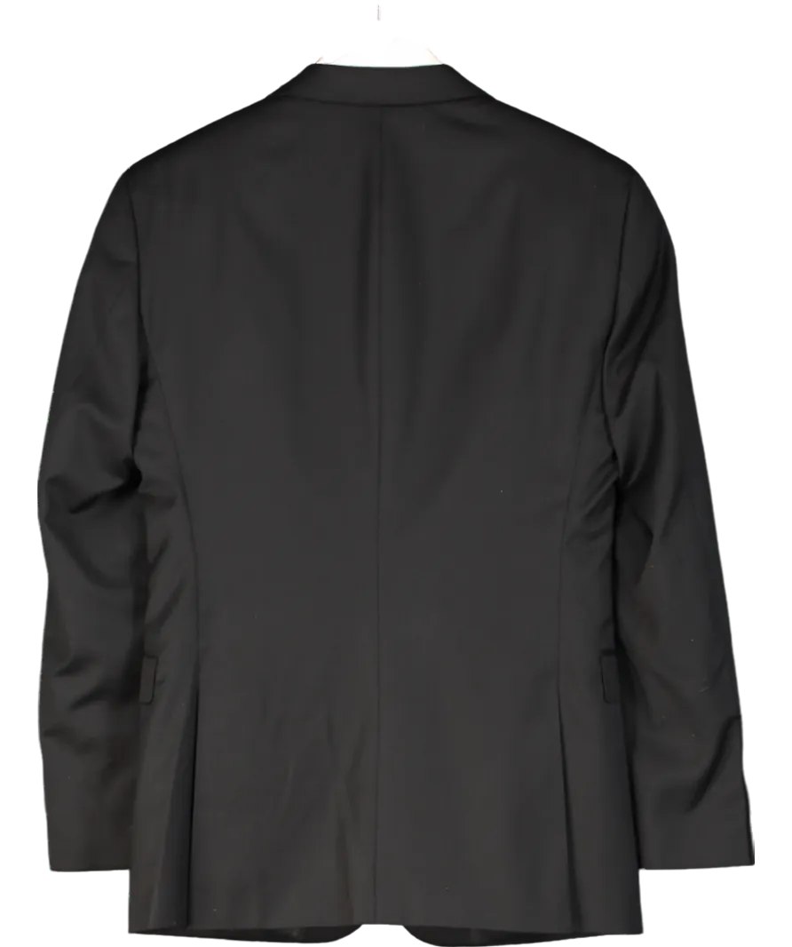 HUGO BOSS Black Guabello Super 120 Single Breasted Blazer UK 36" CHEST