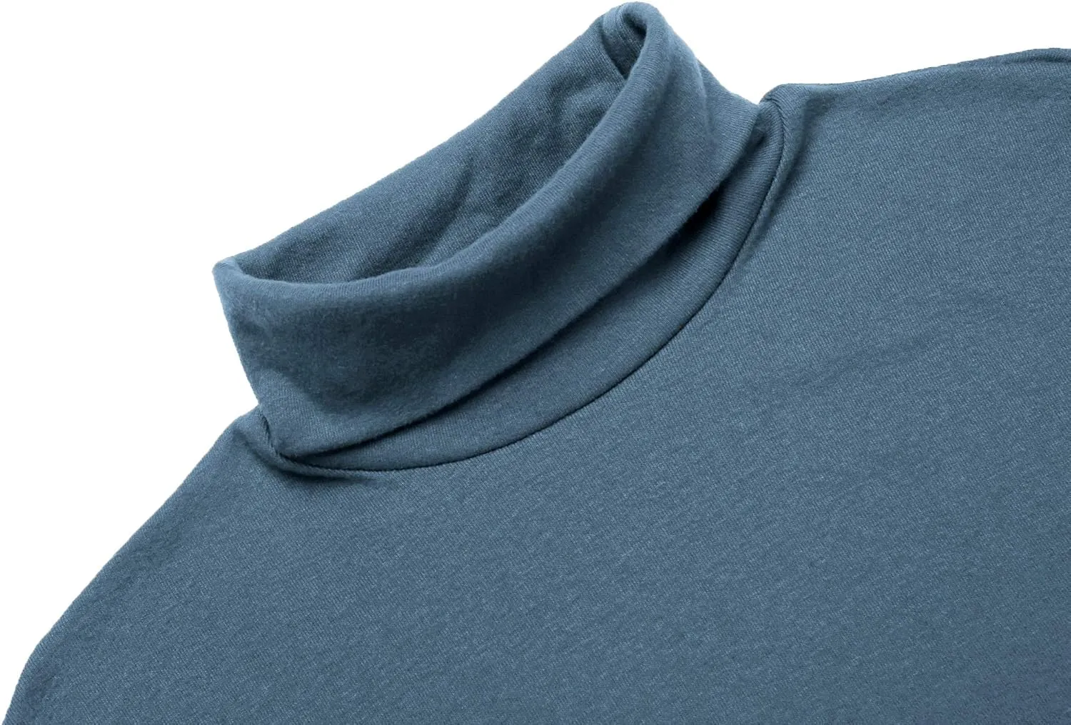 Poriff Men's Casual Slim Fit Basic Tops Knitted Lightweight Turtleneck Pullover Sweater