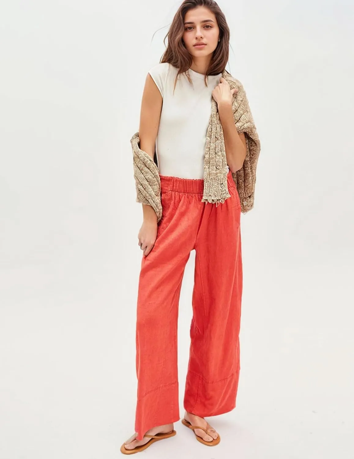 Womens Hudson Canyon Pants Side Striped Sweatpants Drawstring Waist High Rise Pant Trousers with Pockets