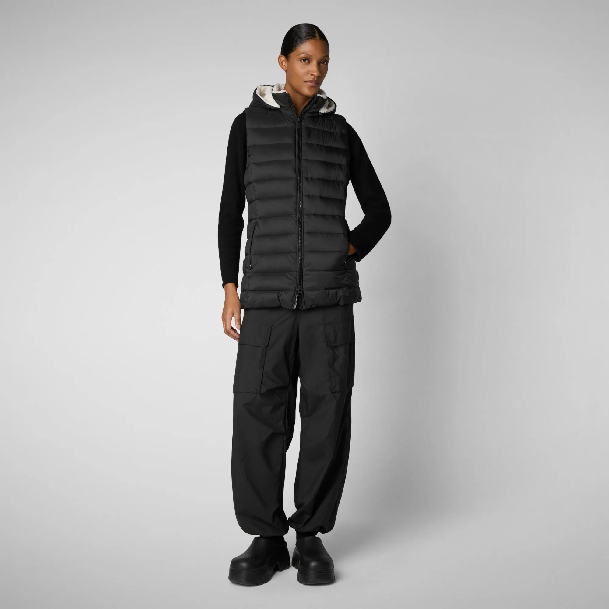Women's vest norah in black