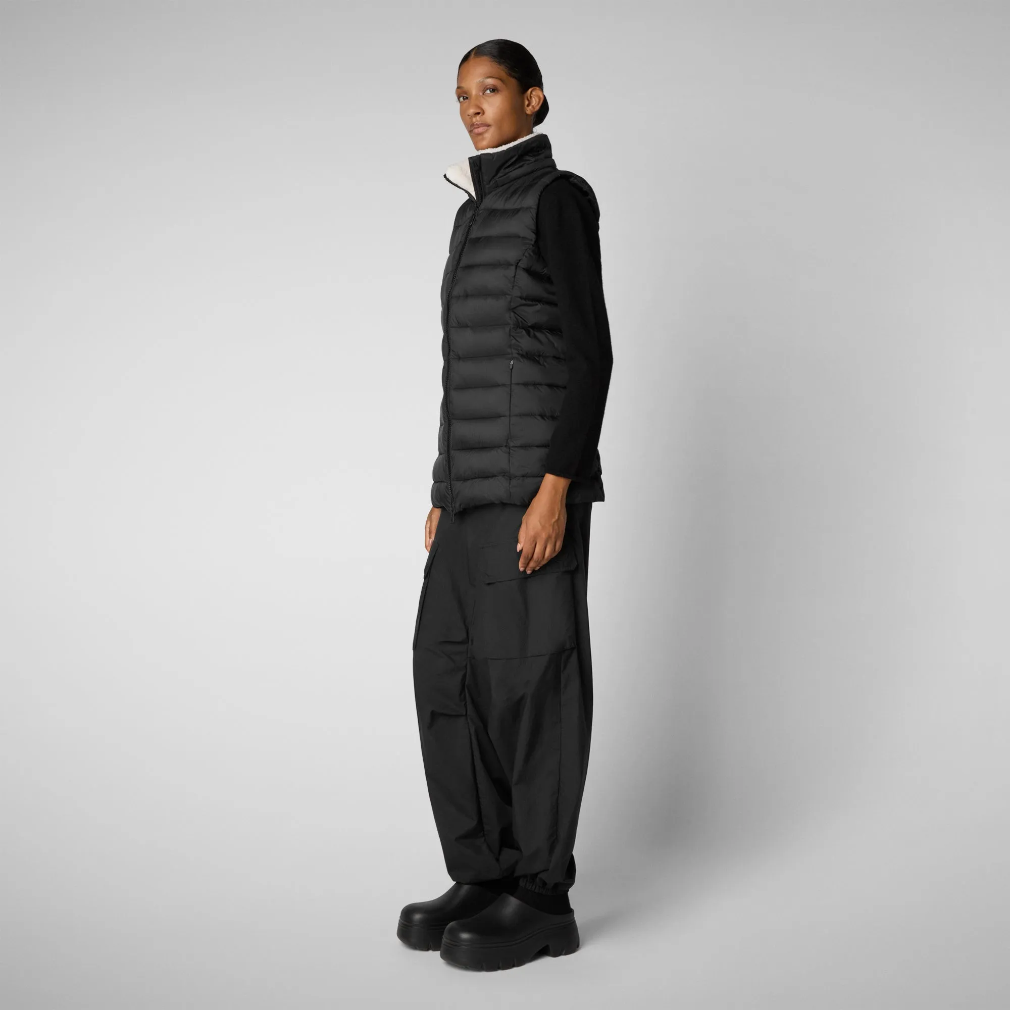 Women's vest norah in black